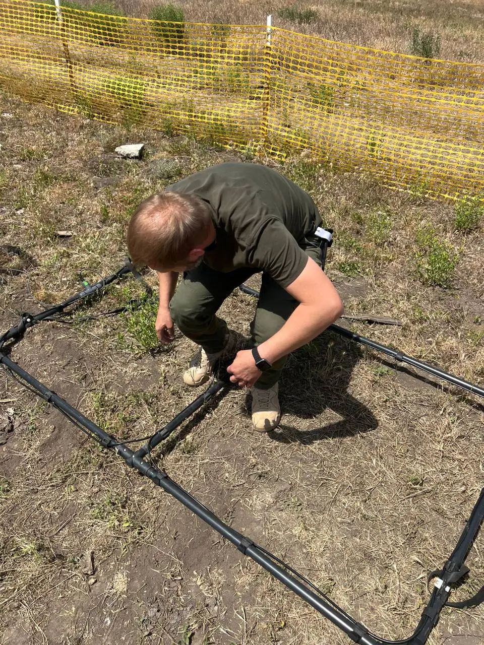 Сапери UA Demining на полі