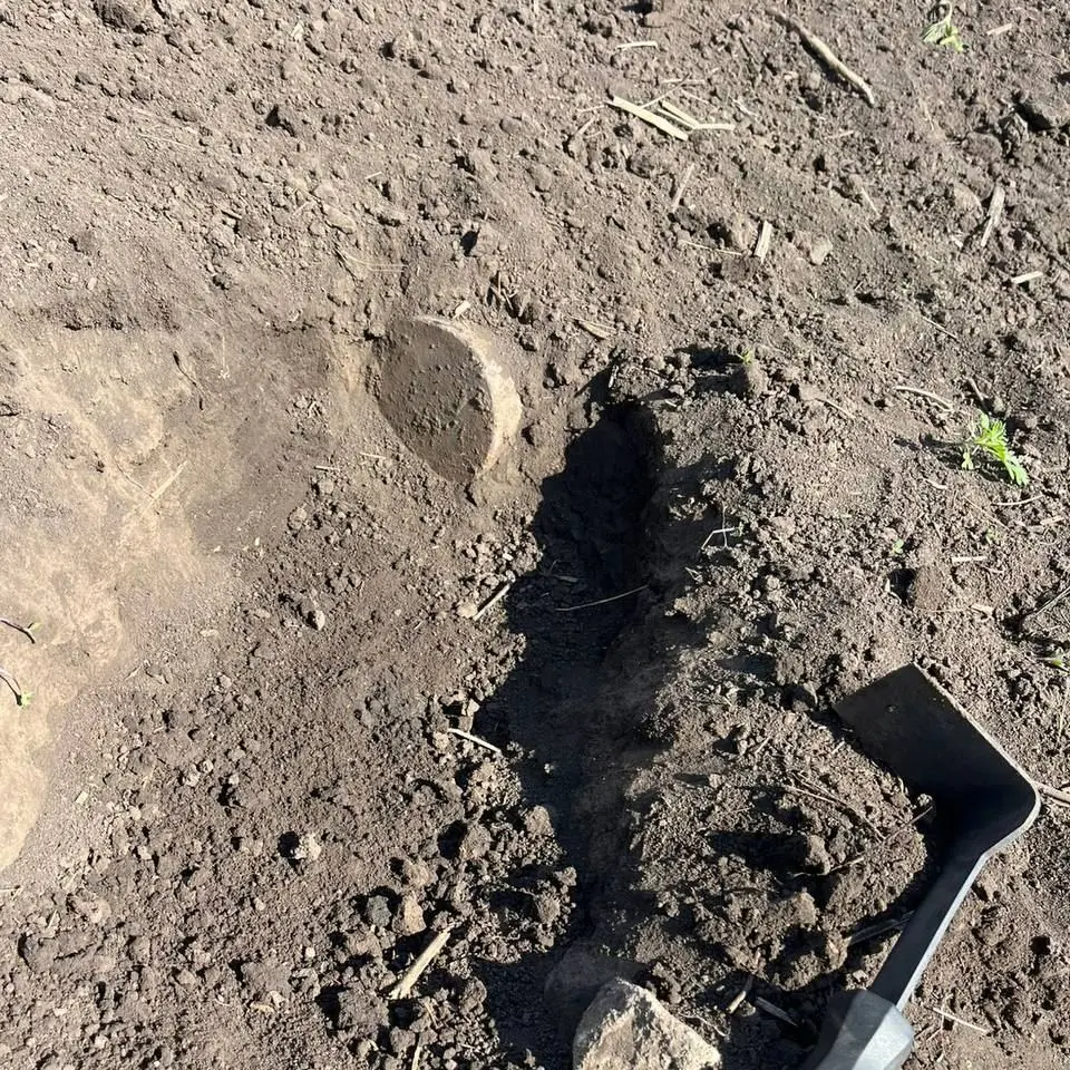 Demolition site of the International Service Demining